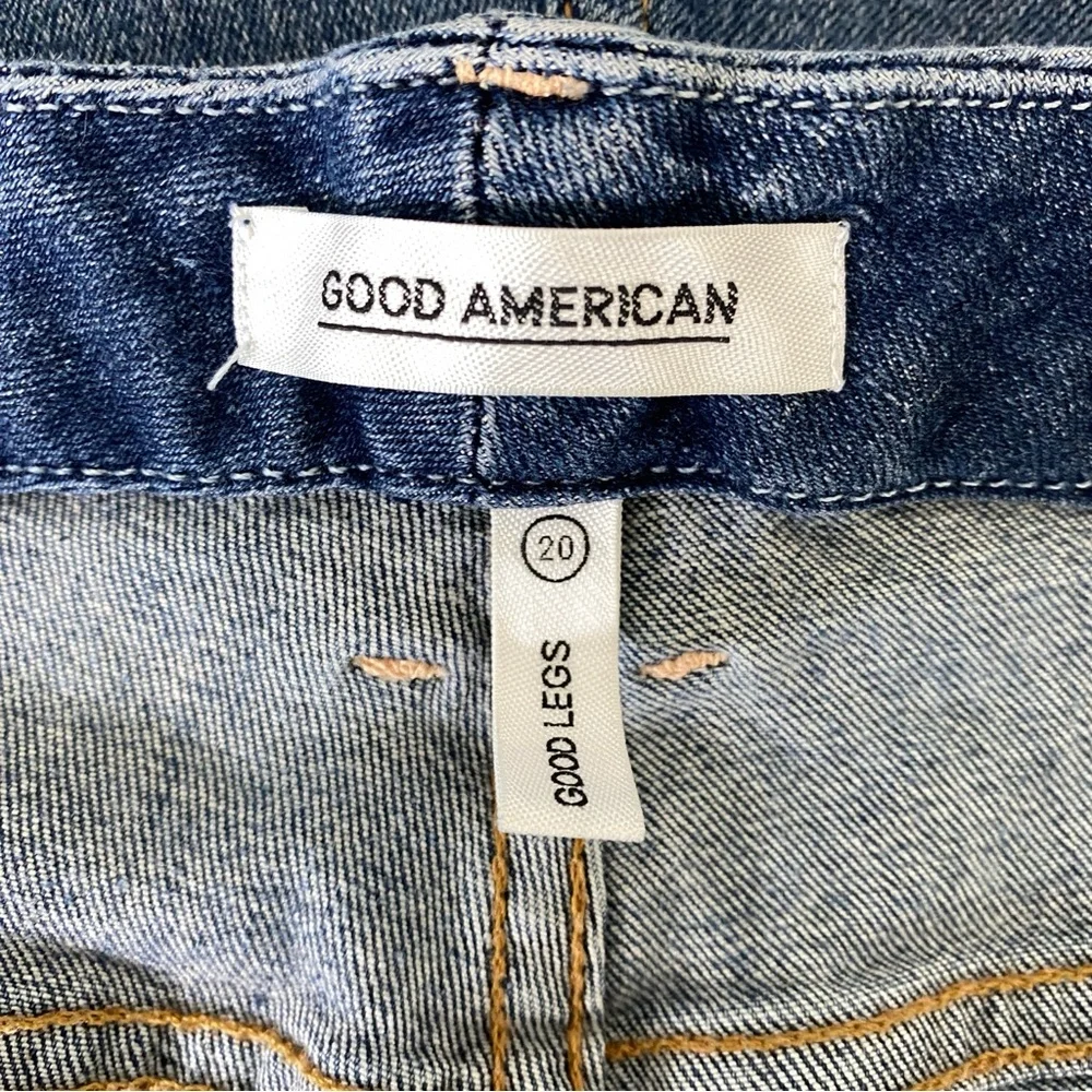 Good American Good Legs High Rise Jeans Womens Plus Size 20 - Picture 6 of 7